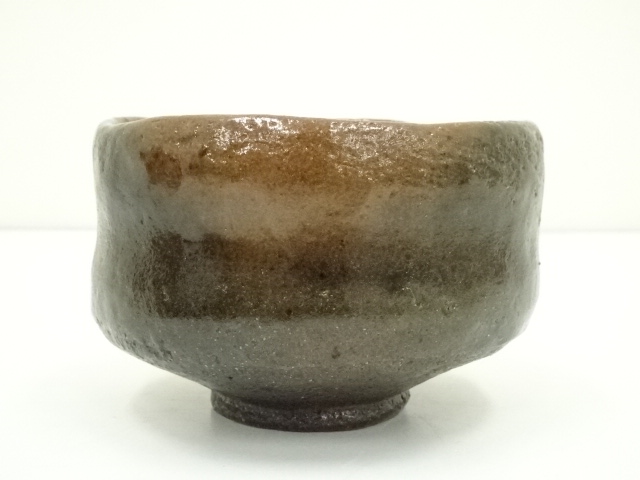 大樋焼 茶碗 春日山窯 開発文明作 共箱、布あり 2025，HOT 春日